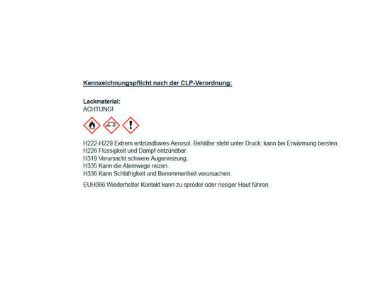 1K Autolack Spraydose 400ml DDR Monsungelb