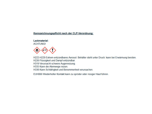 1K Autolack Spraydose 400ml DDR Ahorngelb