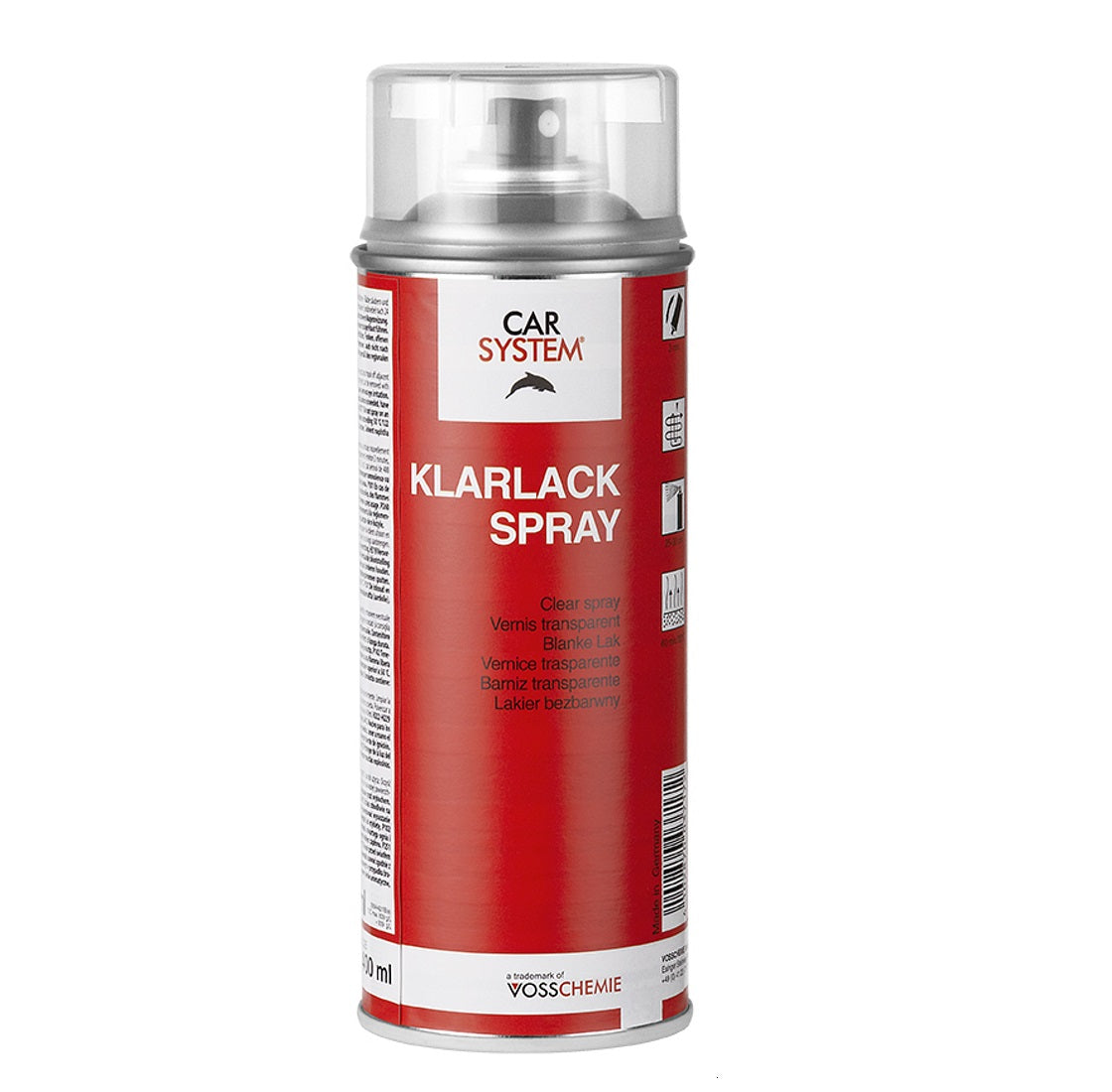 Carsystem 1K Klarlack Spraydose 400ml